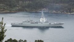 La fragata�Blas de Lezo zarpa de Ferrol