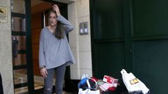 Patricia Mu�iz fue desahuciada de su casa el pasado 21 de diciembre.