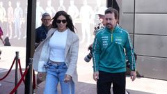 Melissa Jim�nez y Fernando Alonso, en Monte Carlo�en mayo del 2025