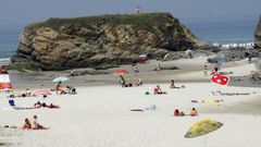 Playa de Fontela, en San Miguel de Reinante, Barreiros