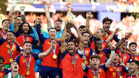 Espa�a celebra su segunda Copa del Mundo