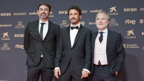 El equipo de la pel�cula �Norbert�.