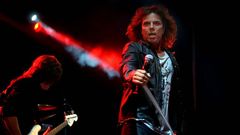 Europe en su actuaci�n del 2011 en el Festival Brincadeira de Ordes