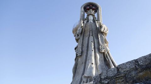 La Virgen de la Roca, en Baiona, es de Antonio Palacios y ngel Garca