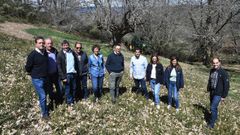 Imagen de archivo en los terrenos donde estar� el pol�gono agroforestal de Pousada, en Ri�s