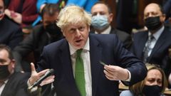 Boris Johnson, esta semana durante una sesi�n en la C�mara de los Comunes