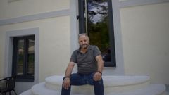 Eduardo Gómez, empresario de Ávila que abre un nuevo hotel en Samos.