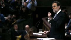 Rajoy descalifica el acuerdo con Ciudadanos y acusa a S�nchez de ser una amenaza para los espa�oles