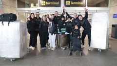 porta.Parte del equipo de Empujando sonrisas, con Mario y Pedro a la cabeza, empezaron una aventura sin precedentes y maana estarn presentes en una prueba de 100 kilmetros por Los Andes