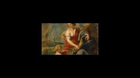 �Abundancia� (1630), de Pedro Pablo Rubens. Tokyo Gallery. The National Museum of Western Art