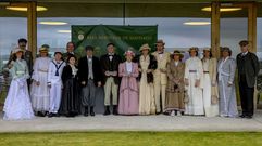 Participantes y p�blico del primer Torneo de Cr�quet de �poca celebrado por el Aeroclub de Santiago.