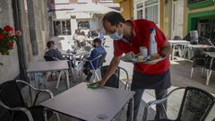 Los locales hosteleros de A Pobra entraron el lunes en el nivel alto de restricciones