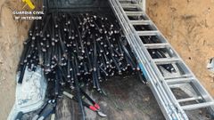 Localizan ms de 3.100 kilos de cobre al desarticular un grupo criminal de seis hombres que operaba desde Santiago