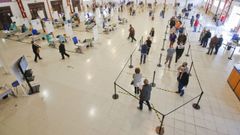 Vacunaci�n en FIMO, donde ma�ana se retoma la administraci�n de dosis a los nacidos el 1965