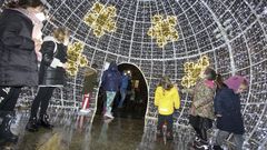 Las luces de la Navidad en Ferrol