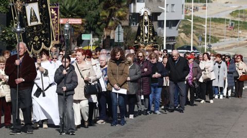 Viacrucis procesional de la parroquia de San Francisco Javier de A Coru�a