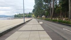 Proyecto de paseo para la playa de Gandar�o que aprob� el pleno de Bergondo.