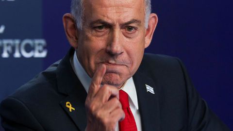 El primer ministro israelí, Benjamin Netanyahu