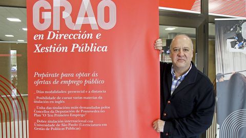 Enrique Varela, decano de Direccin e Xestin Pblica, en una imagen de archivo