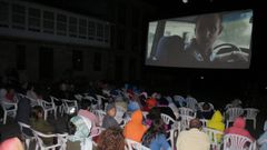 Proyecci�n de cine al aire libre