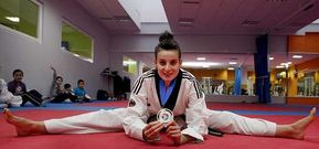 La caldense L�a Pi�eiro se sac� en Atenas la espina clavada en el Campeonato de Europa de Selecciones del a�o pasado.