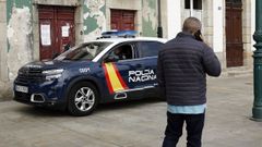 Fotograf�a de archivo de un coche patrulla de la Polic�a Nacional