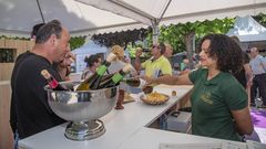 Puesto de una de las bodegas que participaron en la tercera edicin del festival