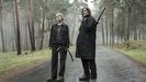 Melissa McBride (Carol) y Norman Reedus (Daryl), en The Walking Dead: Daryl Dixon.