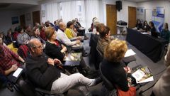 Imagen de archivo de un curso para mayores de la USC en Ribeira.