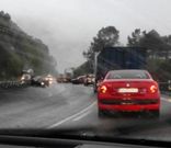 Foto de tel�fono m�vil del lugar del accidente poco despu�s del choque