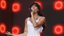 Aitana, en un concierto en el estadio Metropolitano de Madrid