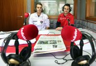 Tachi y Carde�osa desgranaron en Radio Voz el choque con las camisetas de sus equipos. 