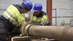 Construcci�n de la primera F-110 en Navantia Ferrol