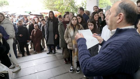 Foto de archivo del examen mir, en Santiago