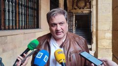 El concejal de IU-Convocatoria por Oviedo, Alejandro Su�rez