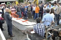 Las subastas de maquinaria se iniciaron el pasado mes de agosto en el recinto ferial. 