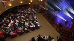 Foto de archivo de un acto en el auditorio municipal de la Casa da Cultura de Burela