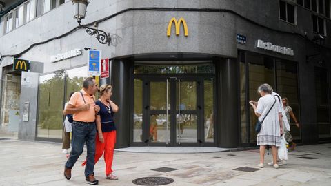 McDonald's vuelve al centro de A Corua.