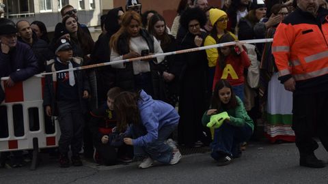 Desfile de entroido de Barbad�s por las calles de A Valenz�