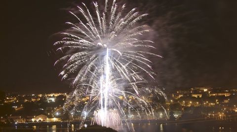 Fuegos de San Ramn en una edicin anterior de las fiestas.