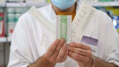 Test de ant�genos que se comercializar�n en las farmacias gallegas