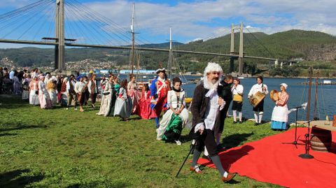 Escenificaci�n de la batalla de Rande