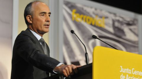 Rafael del Pino, presidente de Ferrovial