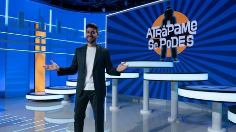 Rodrigo V�zquez, novo presentador de �Atr�pame se podes�