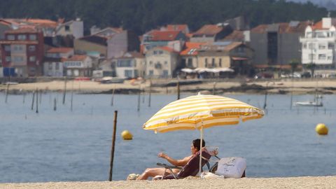 Playa de Compstela, en Vilagarca