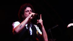 Andrs Calamaro, en su concierto en el Coliseum en el 2006