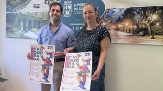 Eloy Sobrido, edil de Mocidade, y Patricia Lojo, concejala de Cultura, dieron a conocer el programa.