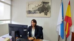 Nogareda, en el despacho de la alcald�a en Sada.