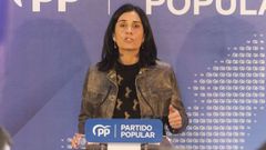 La secretaria xeral del PPdeG, Paula Prado, en una imagen de archivo.