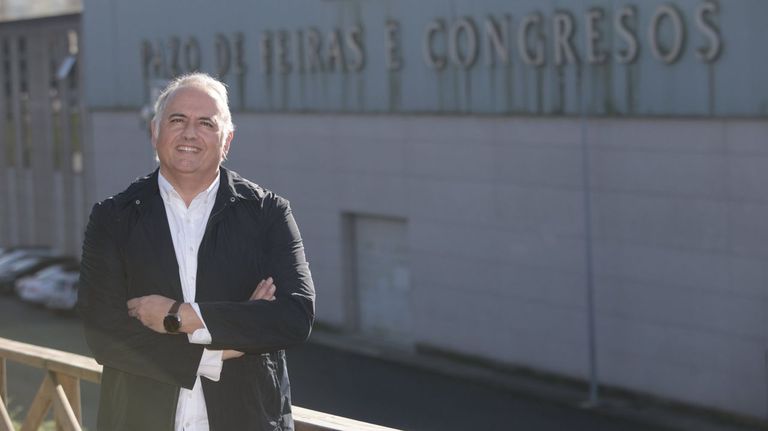 Rub�n L�pez � o xerente do Pazo de Feiras